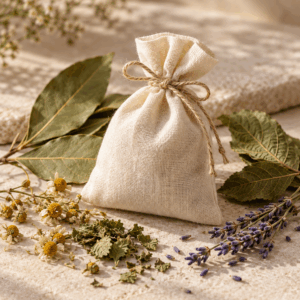 Sacchettino dei Sogni con Erbe Essiccate e Fiori di Bach